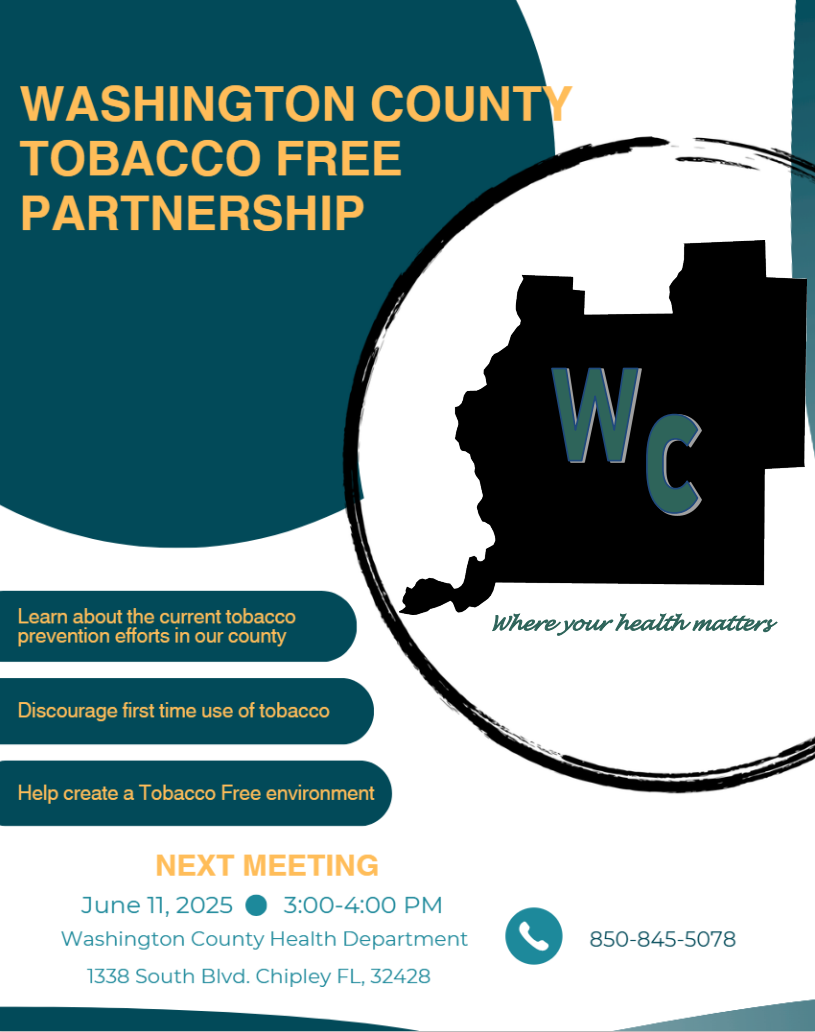 Tobacco Free Partnership Meeting Flyer